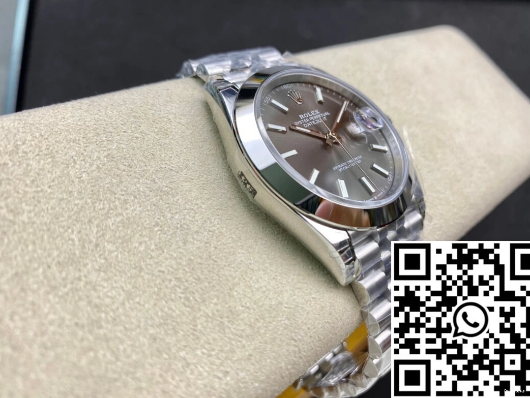 M126300-0008 Factory Rolex Gray Datejust VS Dial 0121
